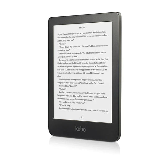 Portable 32GB 6" e-Reader with Adjustable Lighting