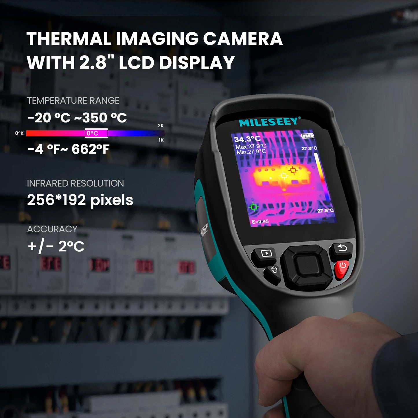 Professional 256×192 Thermal Camera High Accuracy Infrared