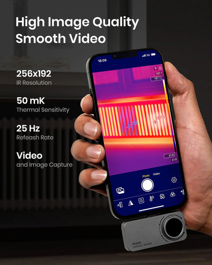 256×192 Thermal Camera for iPhone PCB Circuit Repair