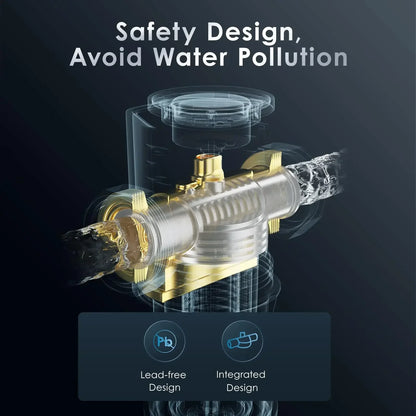 Automatic Whole House Water Filter with Spin Down Prefilter