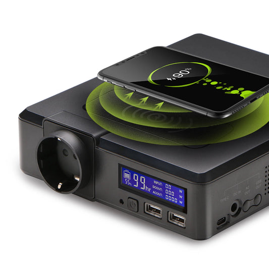 Portable 200W Solar Powerbank Emergency Power Supply