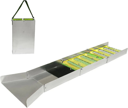 Portable Aluminium Gold Sluice Box 50in