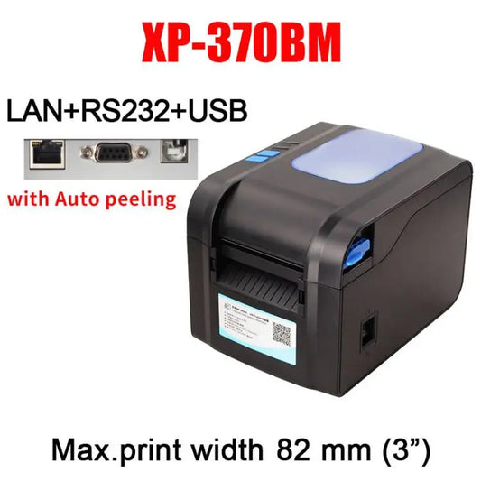 Compact Thermal Printer for Labels Barcode Receipts
