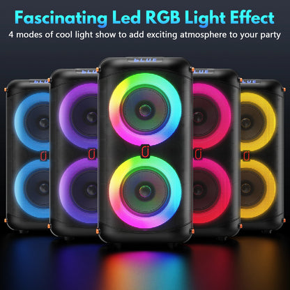 T27 Bluetooth Karaoke Speaker for Home Parties & Events