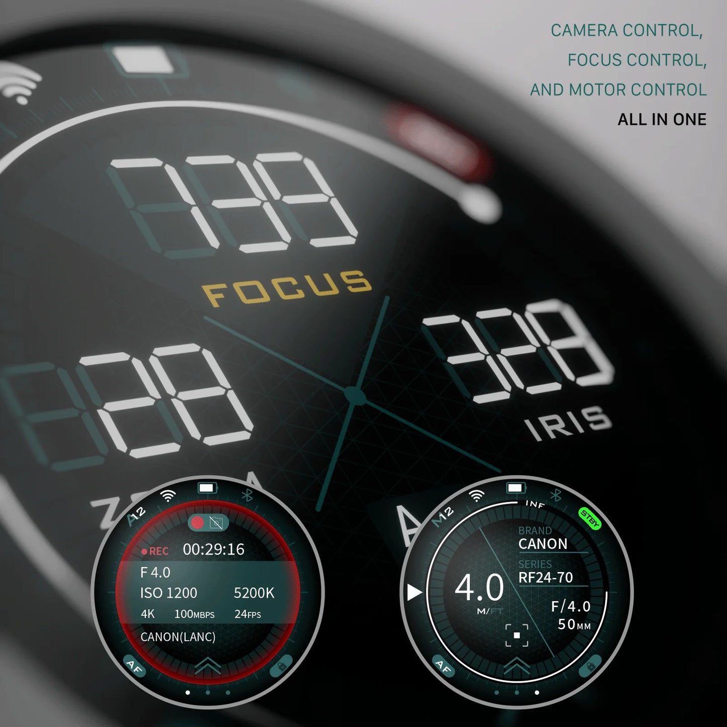 WLC-T05-MK-CH Smart Wireless Follow Focus Controller