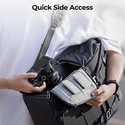 Outdoor Camera Backpack with Tripod Storage for Sony Canon Nikon