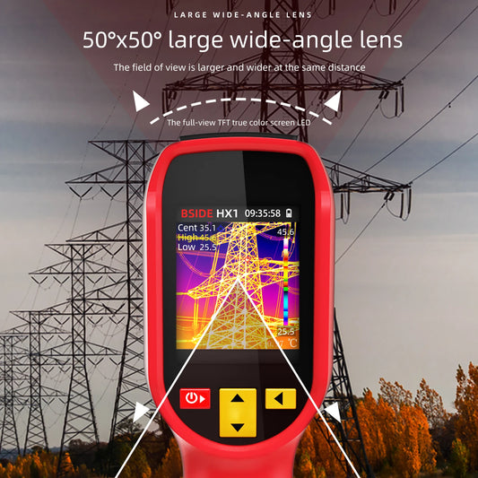 Portable Thermal Imager Camera with Laser Pointer and HD Display