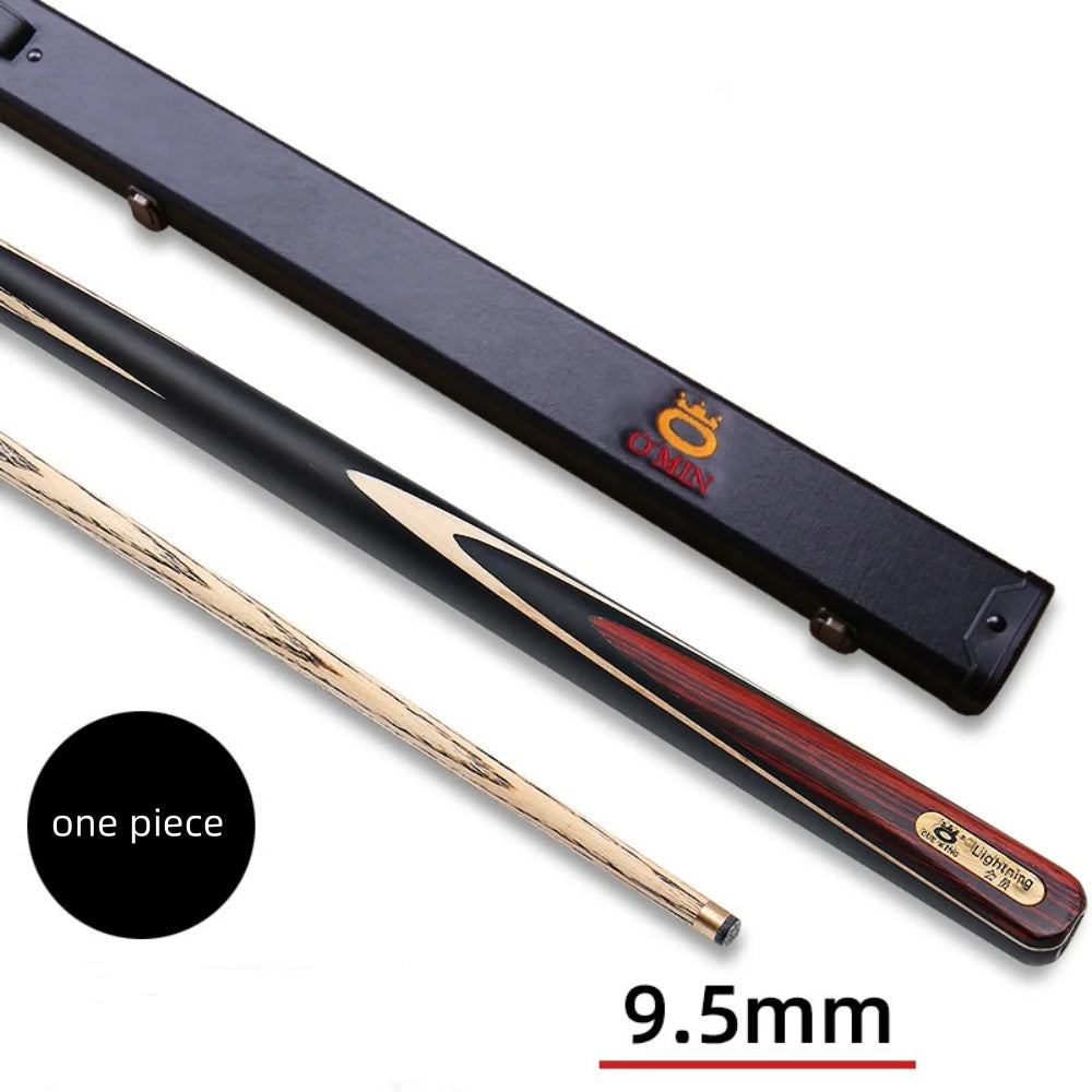 Premium 57" Pool Cue 9.5mm Tip for Snooker