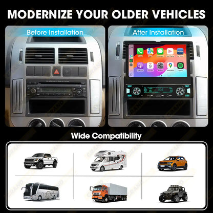 7-Inch Retractable Car Stereo with Wireless CarPlay