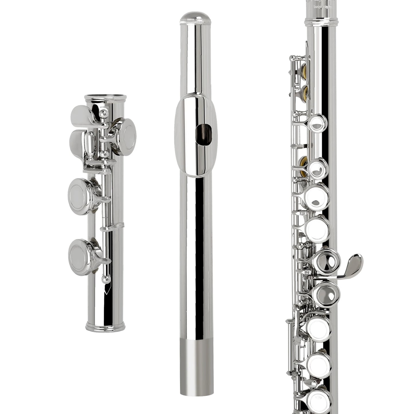 Professional C Key Transverse Flute 16 Hole with Case