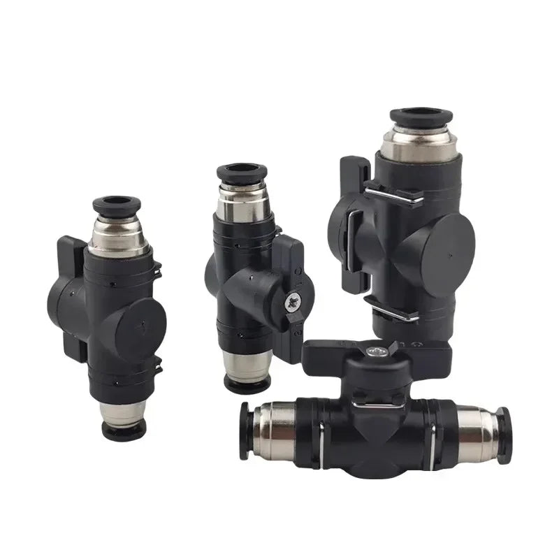 12mm Pneumatic Quick-Fit Hand Valve 50pcs