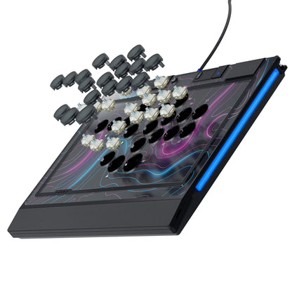 Sapphire S1 Leverless Arcade Fight Controller for PC PS4 PS5