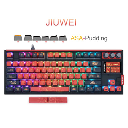 Low-Latency Wireless Mechanical Keyboard for Gaming