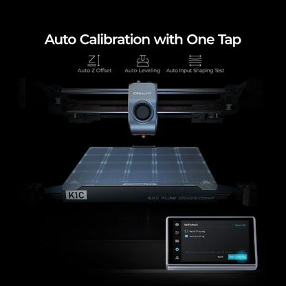 Direct Drive 3D Printer Auto Leveling Dual Cooling Fans