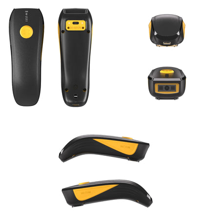 Portable Wireless Bluetooth 2D Barcode Scanner 2400mAh