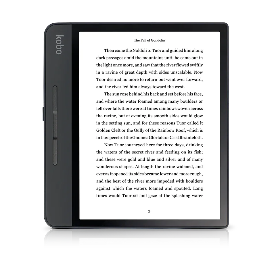 8” HD E-Ink E-Reader with Comfort Light