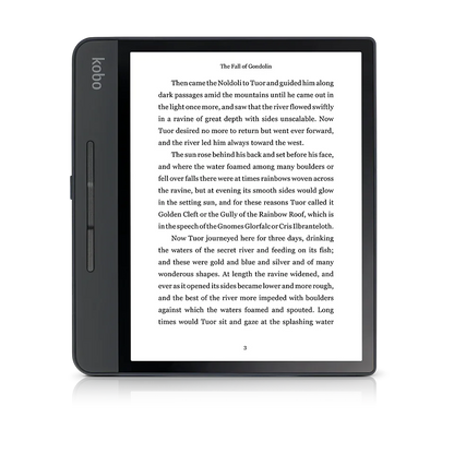 8” HD E-Ink E-Reader with Comfort Light