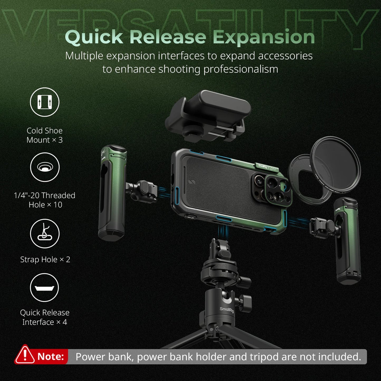 Mobile Video Kit with Wireless Handle for iPhone 16 Pro