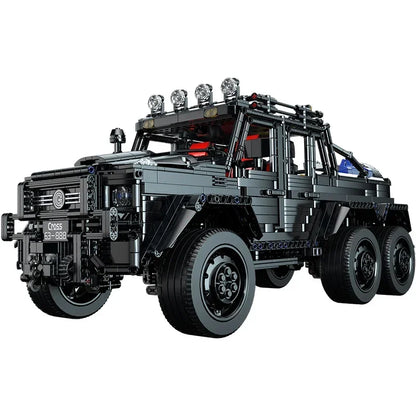 Technical SUV Car Model Blocks Creative Adult Kit