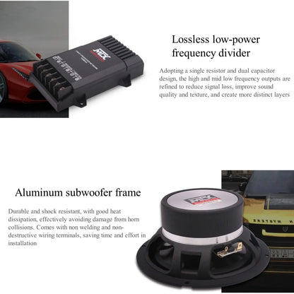 Universal 6.5" 150W Car Speaker Kit