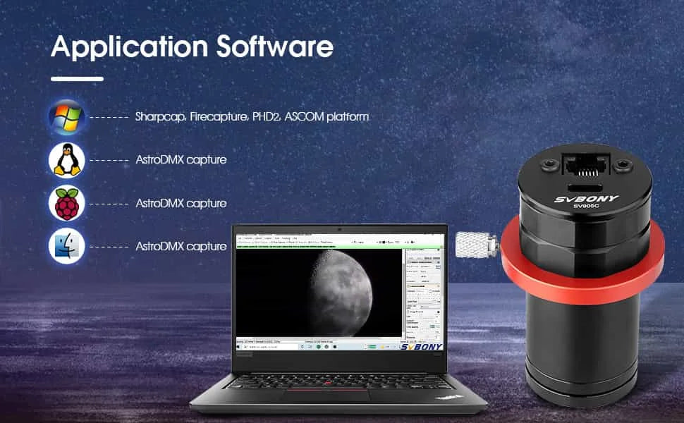 Portable CMOS Guiding Camera for Telescope Tracking and Imaging