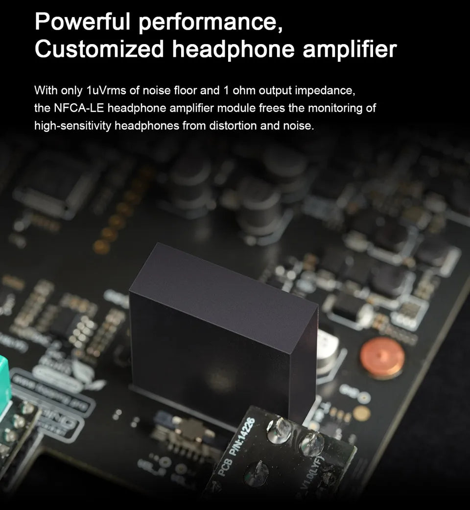 Black Portable Sound Card for Live Streaming & Podcasting