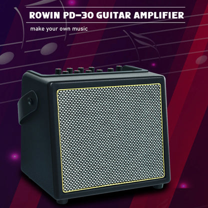 30W Rechargeable Acoustic Guitar Amp Bluetooth Reverb Chorus