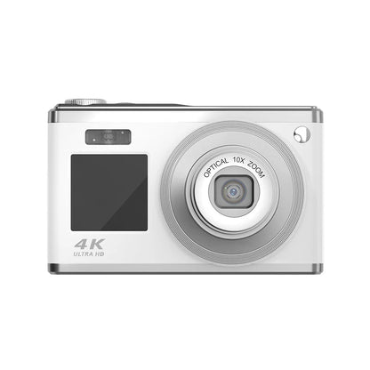 4K Dual Screen Splash-proof Digital Camera with 32GB Memory