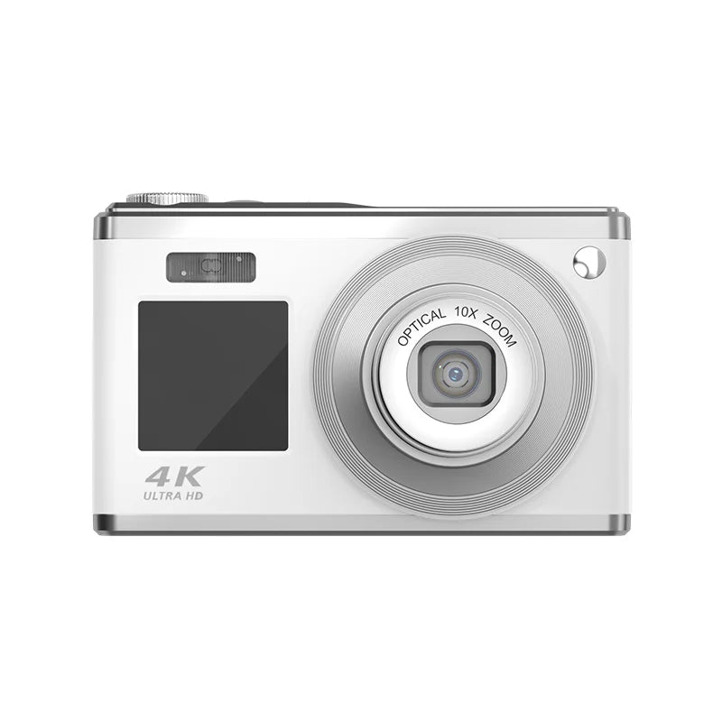 4K Dual Screen Splash-proof Digital Camera with 16x Optical Zoom