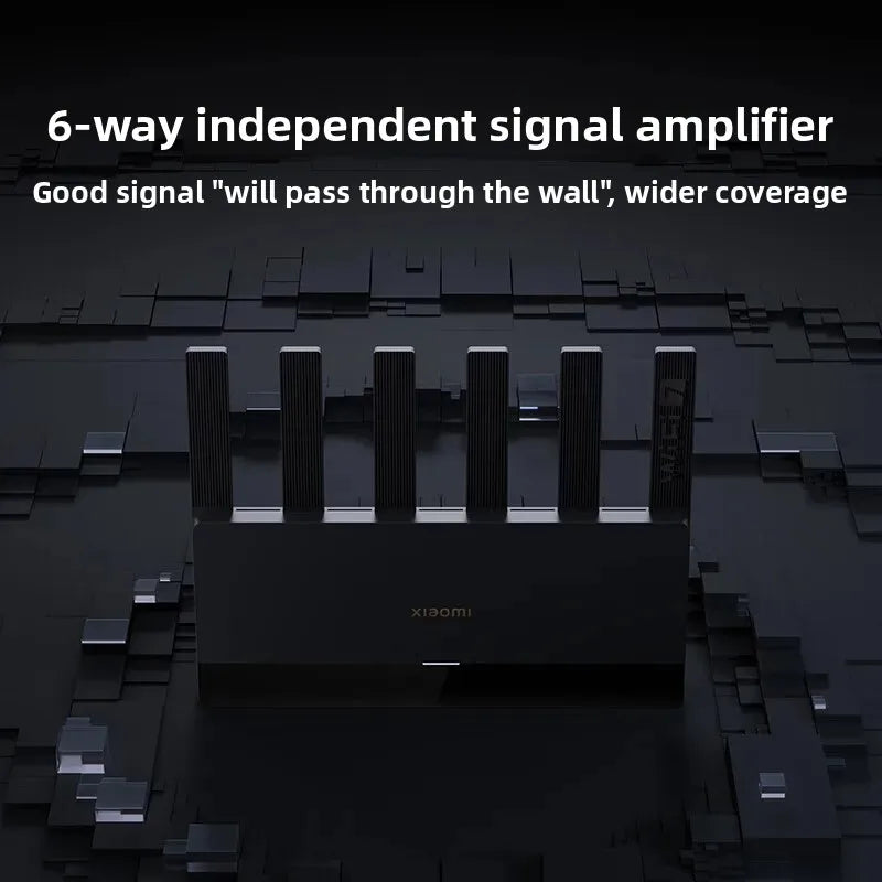 Xiaomi BE6500 WiFi 7 Router with 2.5G Port and Smart Security