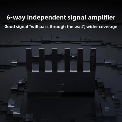 Xiaomi BE6500 WiFi 7 Router with 2.5G Port and Smart Security