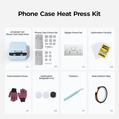 Double Mold 3D Phone Case Sublimation Vacuum Heat Press