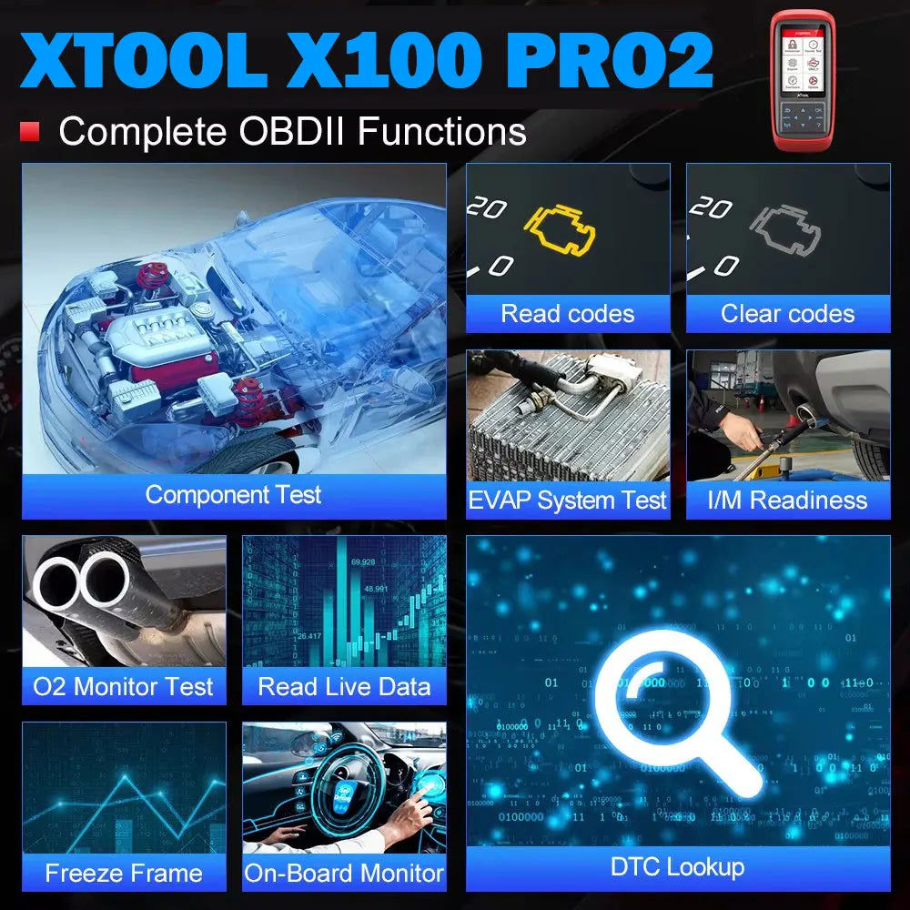 Professional OBD2 Key Programmer with EEPROM Adapter