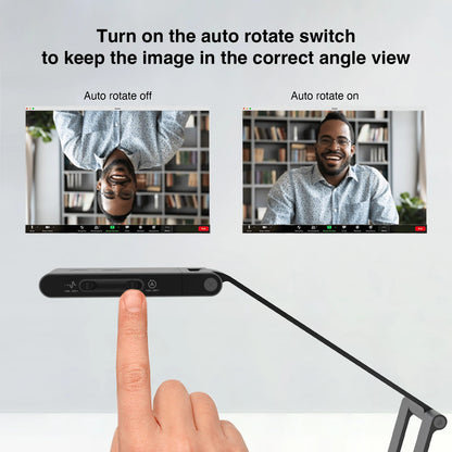 13MP 4K USB Document Camera with AI Noise Reduction Mic