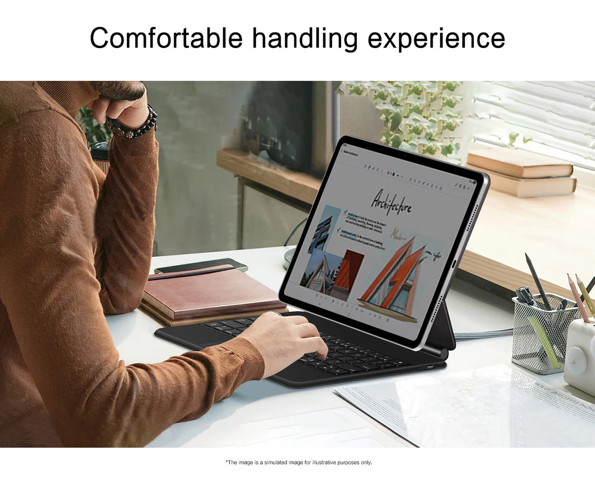 iPad Air 11 Inch M4 Smart Keyboard Case Multi-Touch