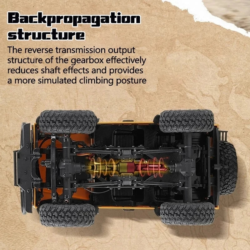 1/24 RC Crawler Range Rover 4WD Off-Road Vehicle