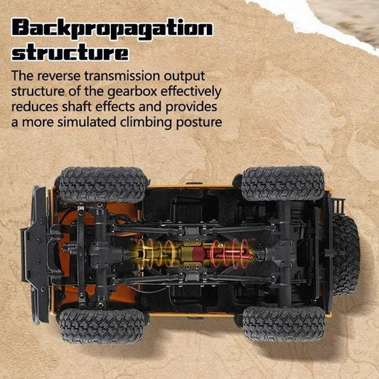Portable Four Wheel Drive RC Discovery RTR Rock Crawler