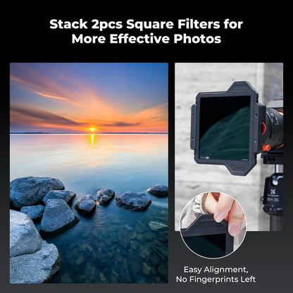 Square Filter Holder Kit with CPL and ND1000