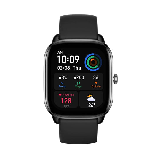 GTS4 Mini Waterproof Smart Watch Midnight Black