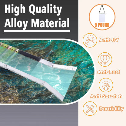Gold Panning Kit with 50in Folding Sluice Box
