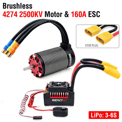 2500KV 4274 Brushless RC Motor ESC Combo 160A