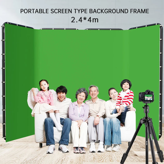 Portable Green 240x400cm Photography & Video Backdrop