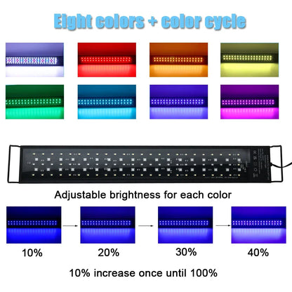 90cm Full Spectrum Aquarium Light 36W IP68 Waterproof