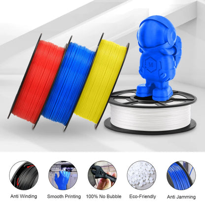 Black PETG Filament 11KG Durable 3D Printing