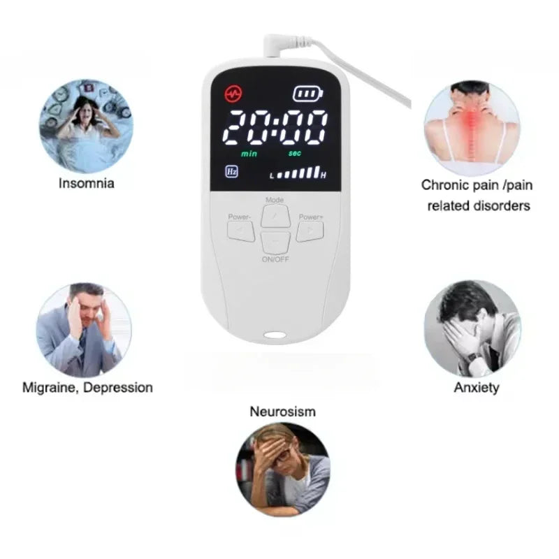 Vagus Nerve Ear Clip Sleep Aid with Relaxing Pulse Therapy