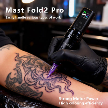 Wireless Tattoo Machine Kit with 7 Strokes