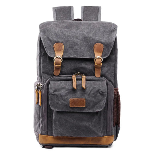 Dark Grey Waterproof Camera Bag for Travel & Gear
