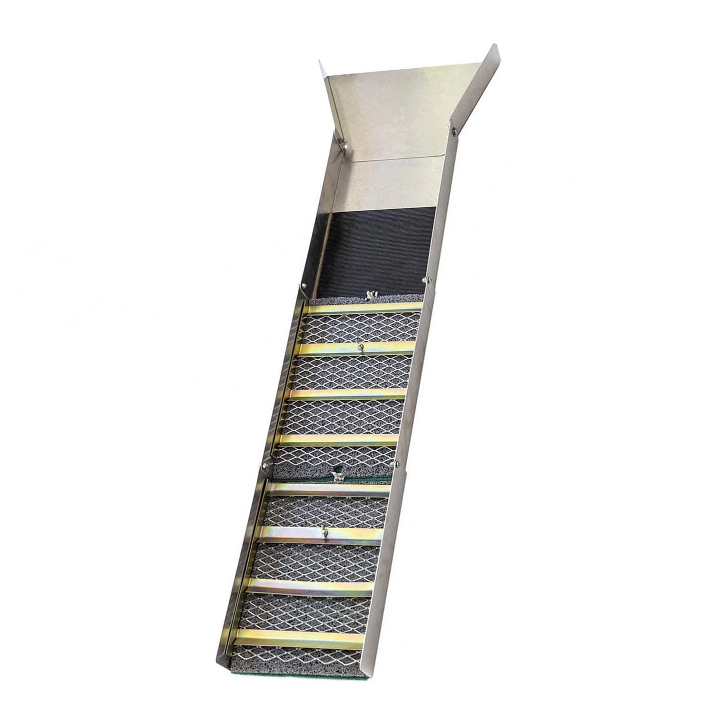 Compact Gold Sluice Box with Foldable Design for Prospecting