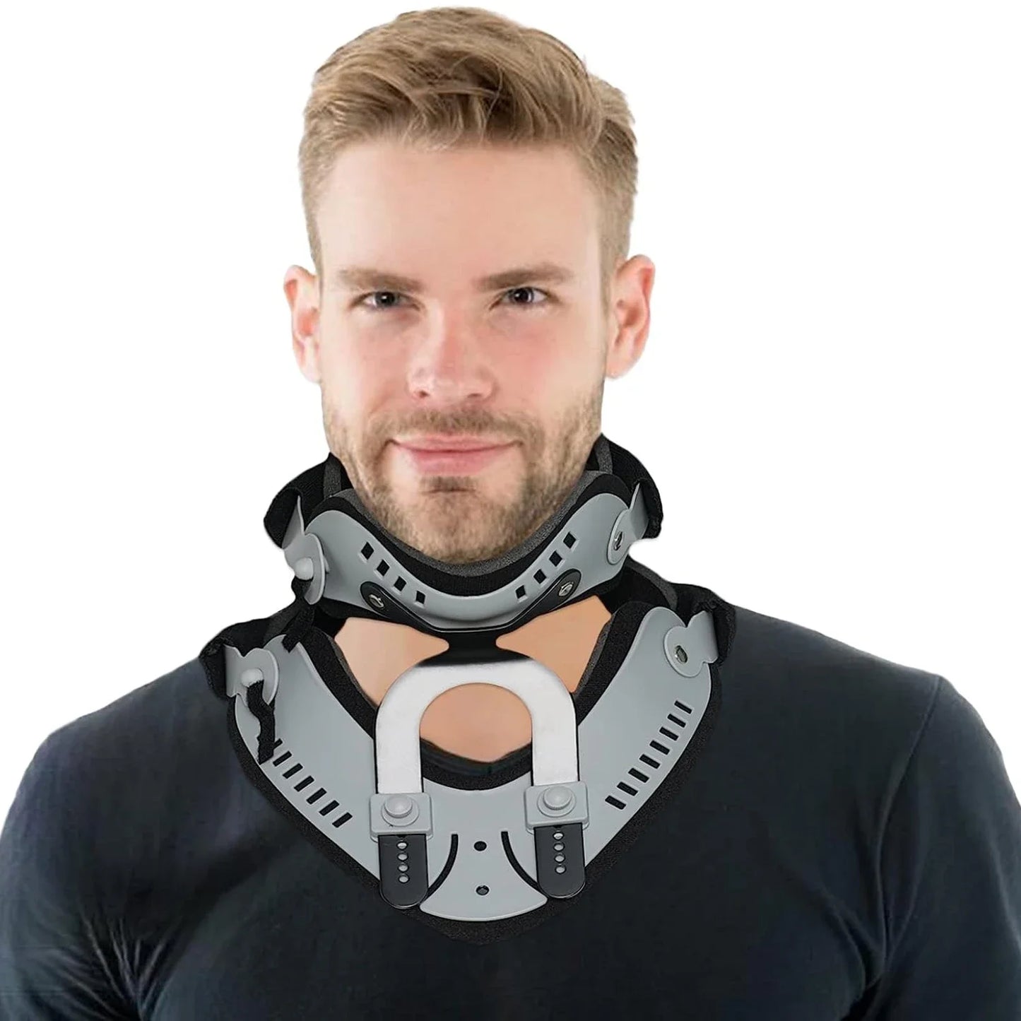 Adjustable Neck Brace Support for Posture and Pain Relief