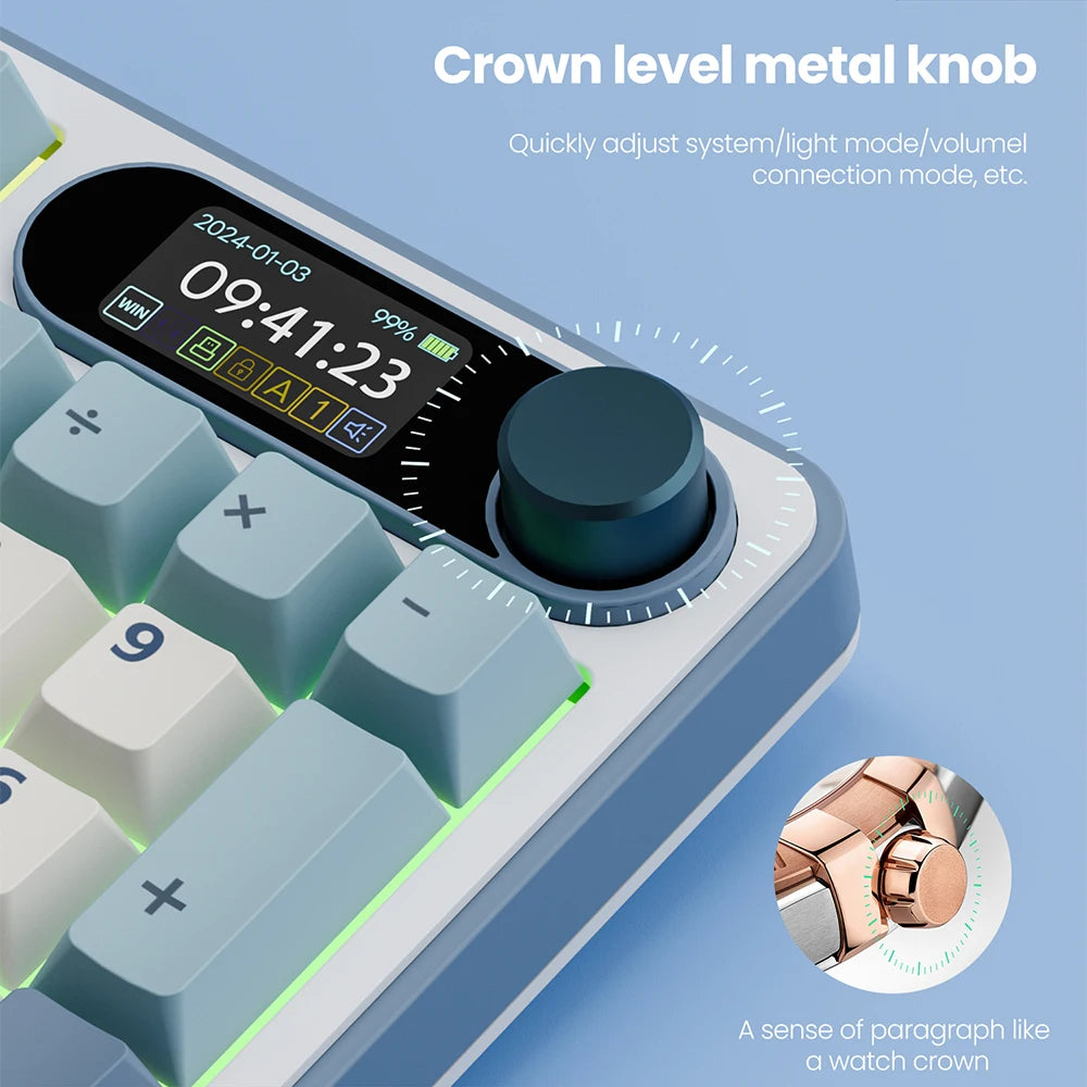 Light Cloud RK S98 Mechanical Keyboard RGB Wireless